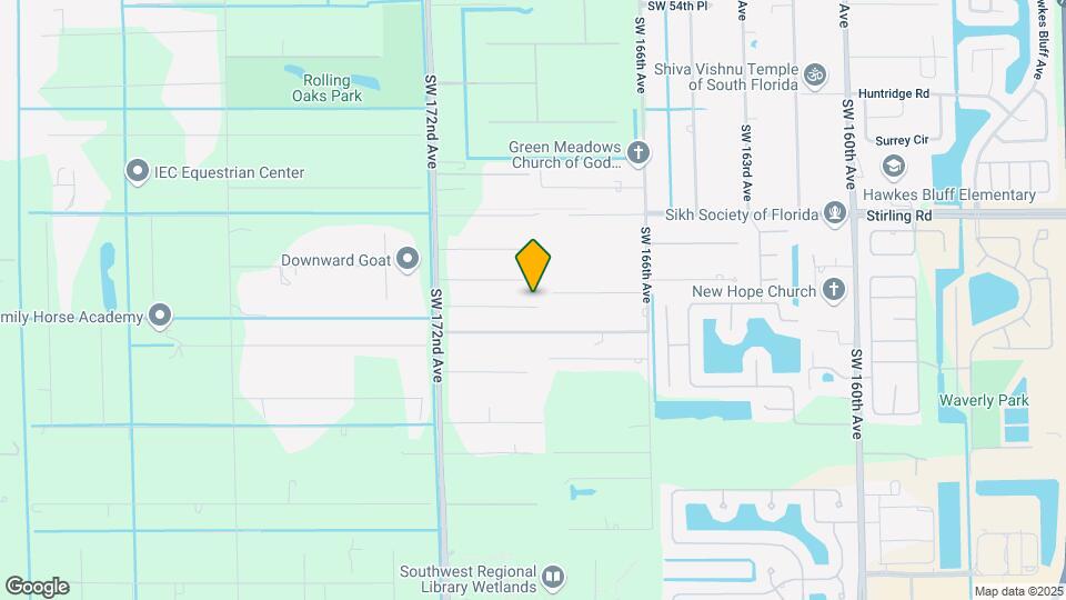 17000 SW 62nd Ct Map and Location Details