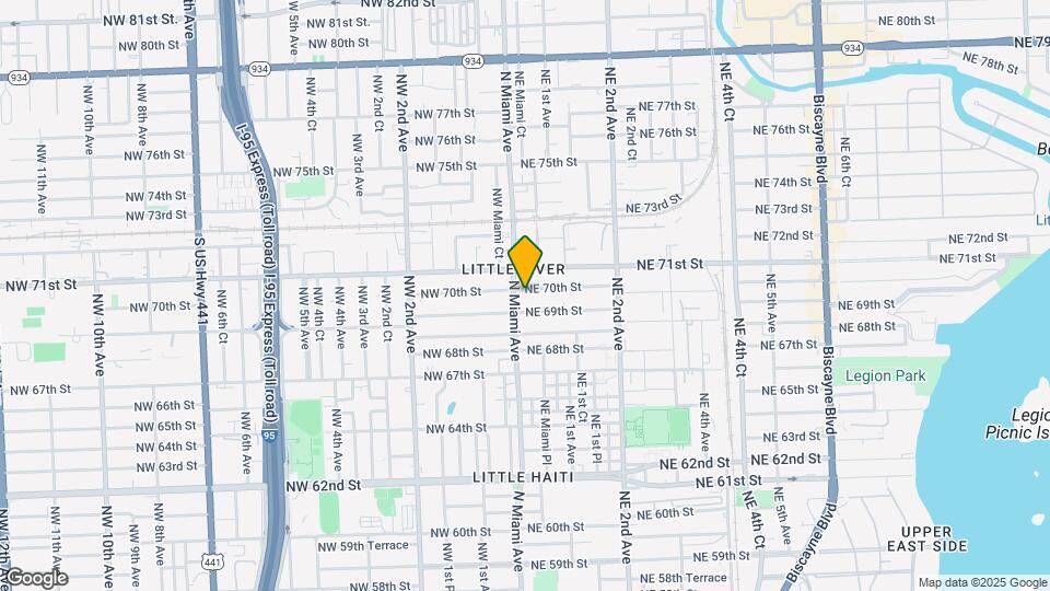 18 NE 70th St Map and Location Details