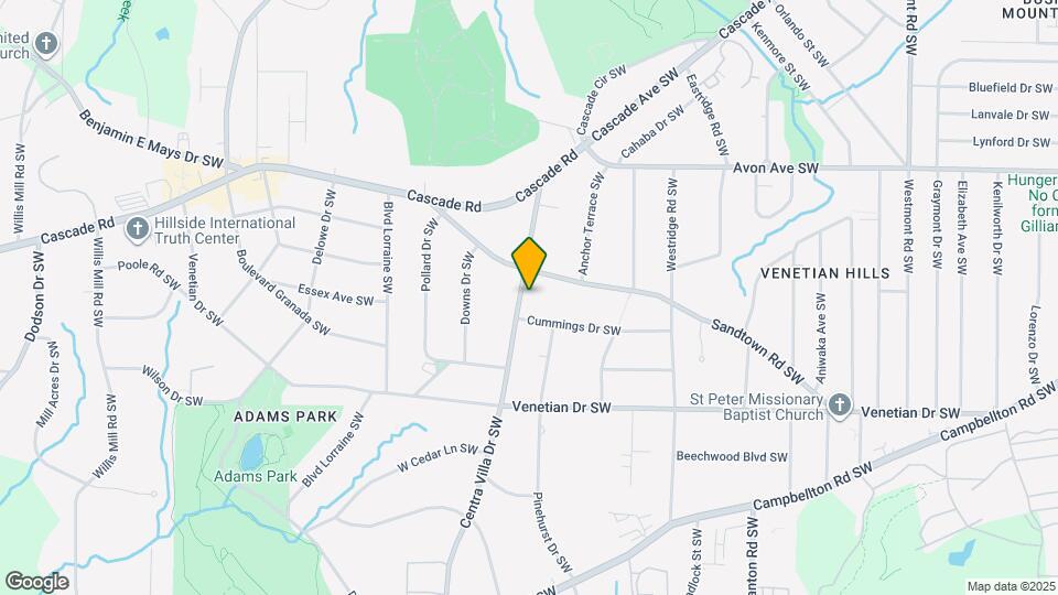 1370 Centra Villa Dr SW Map and Location Details