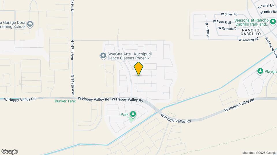 14247 W Bronco Trl Map and Location Details