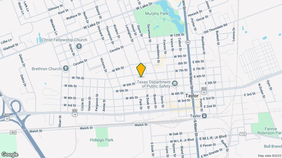 706 W 6th St Mapa y Detalles de la Ubicación
