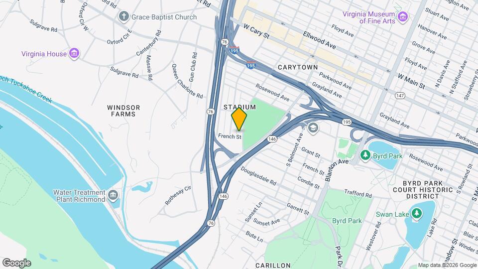 714 Freeman Rd Map and Location Details