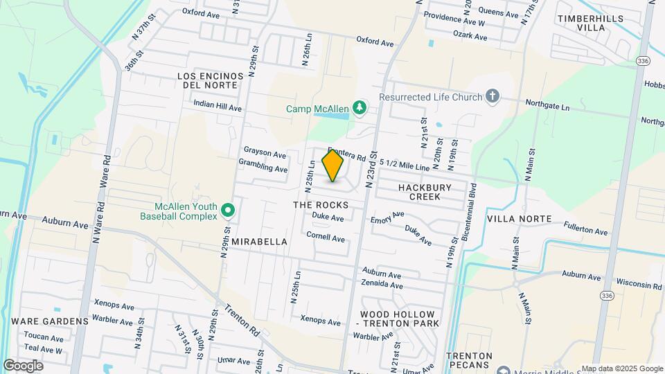 2416 Fullerton Ave Map and Location Details
