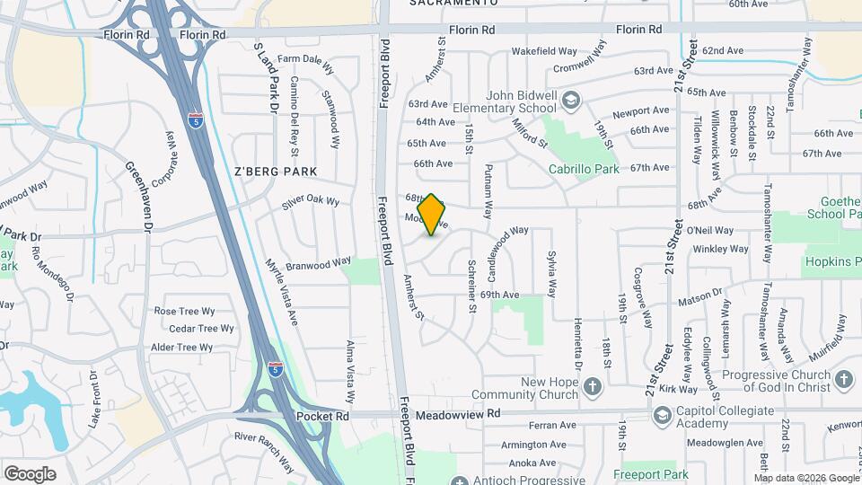 7425 Carella Dr Map and Location Details