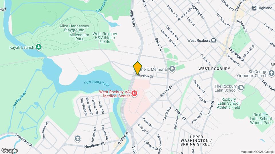 130 Gardner St, Unit 203 Mapa y Detalles de la Ubicación