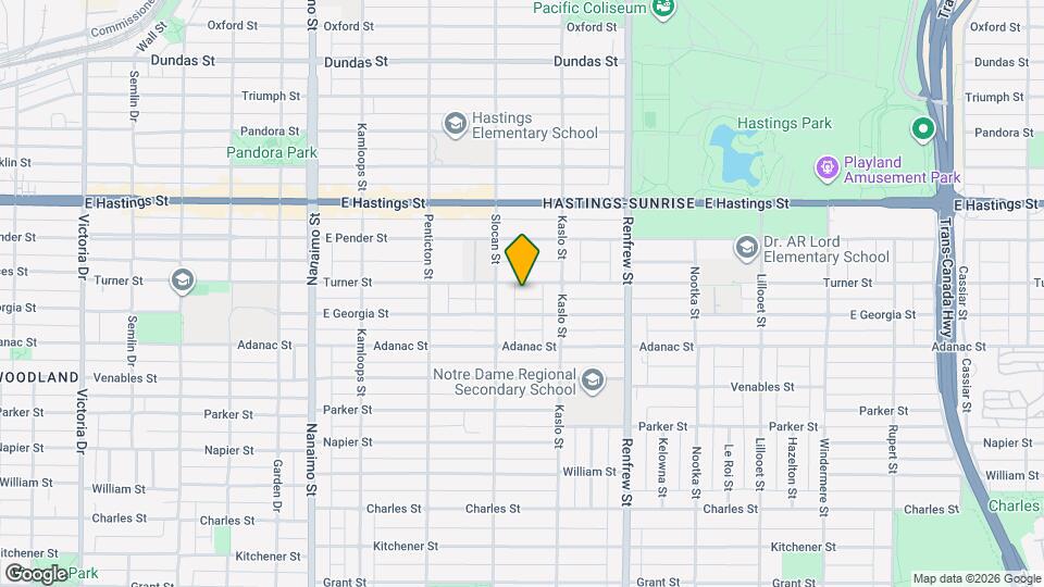 2732 Turner St Map and Location Details