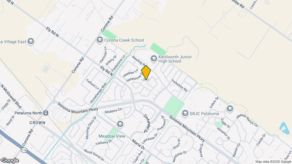 1801 Foxboro St Map and Location Details