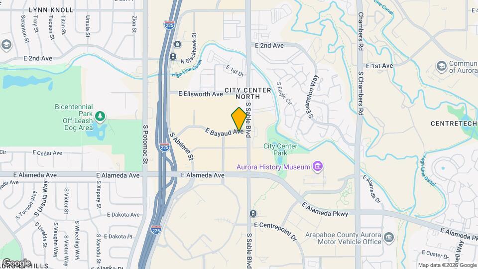 165 S Sable Blvd, Unit R18 Map and Location Details