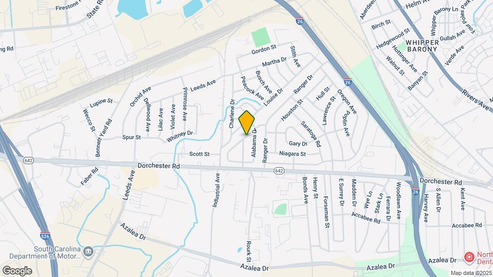 2932 Alabama Dr Mapa y Detalles de la Ubicación