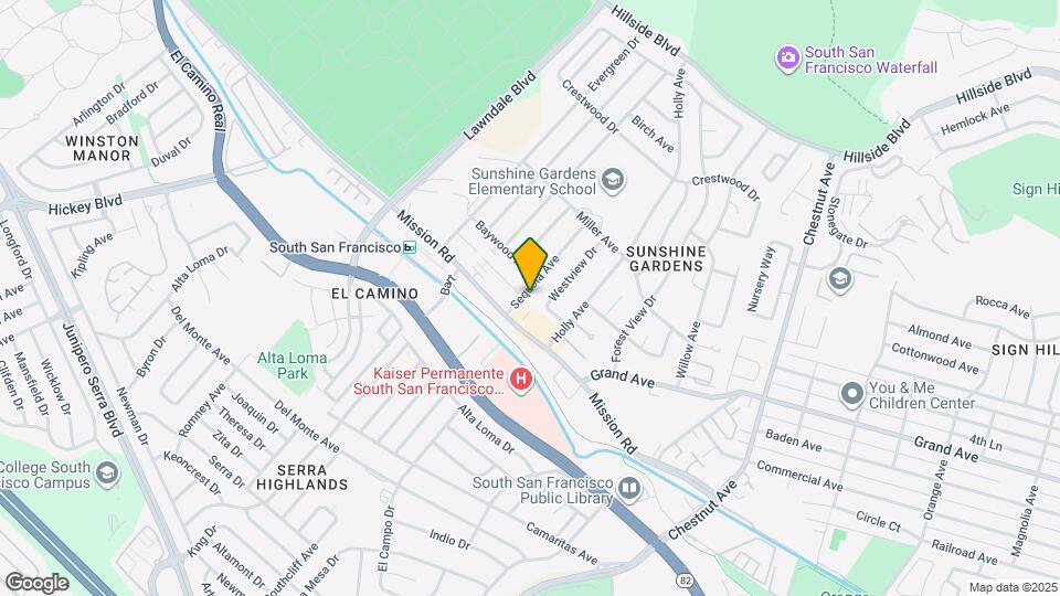 220 Sequoia Ave Map and Location Details