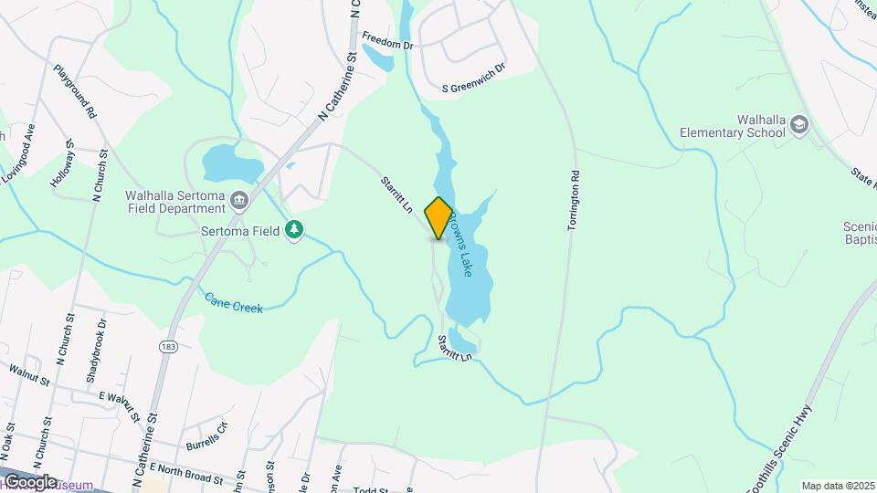 255 Starritt Ln Map and Location Details