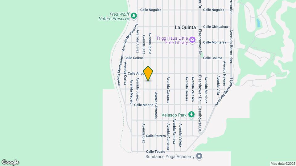 53875 Avenida Rubio Mapa y Detalles de la Ubicación