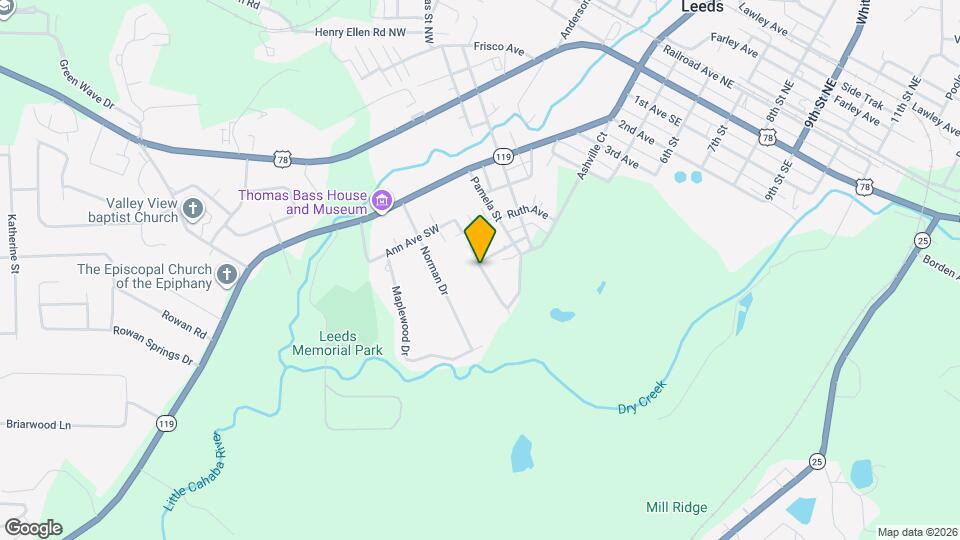 1315 Rosa Pk Cir SW Map and Location Details