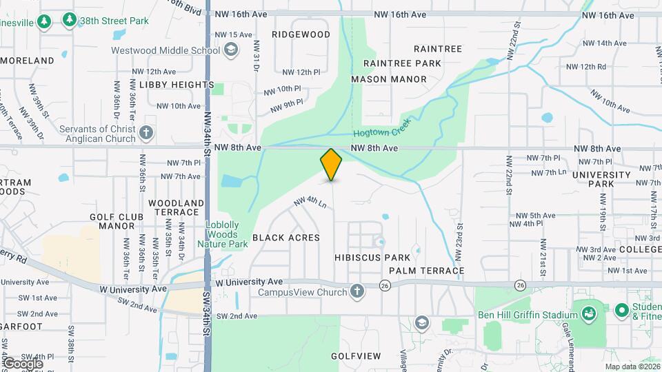 701 NW 28th St Map and Location Details