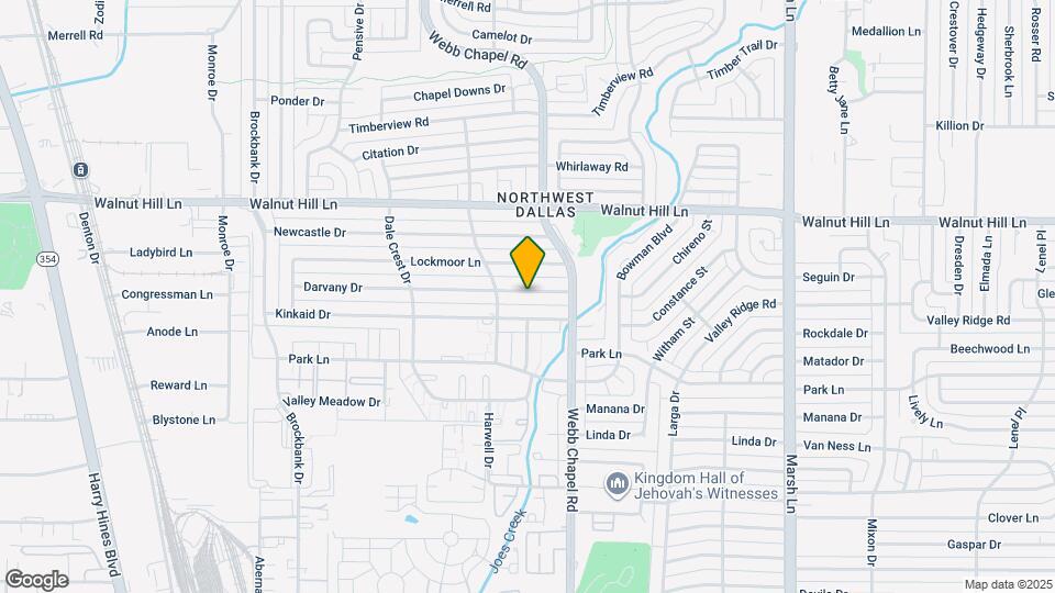 3330 Darvany Dr Map and Location Details