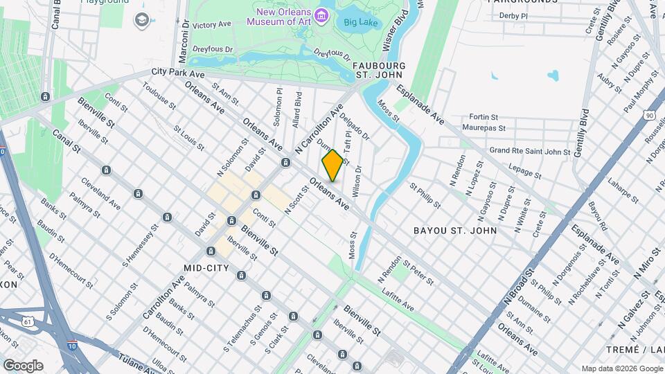 800 Roosevelt Pl, Unit Efficiency Apartment Map and Location Details