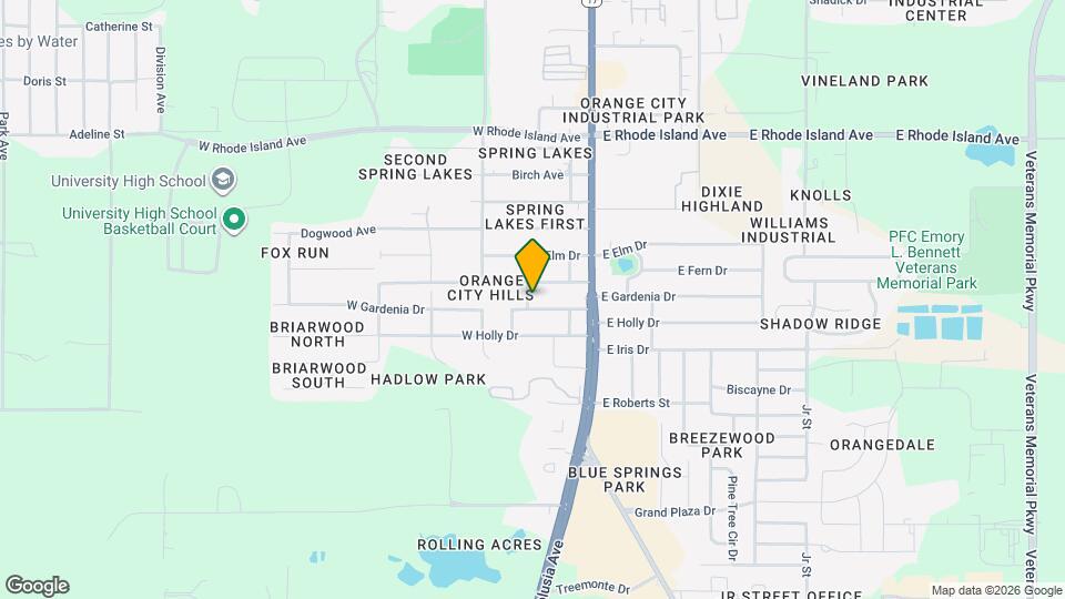 135 W Gardenia Dr Map and Location Details