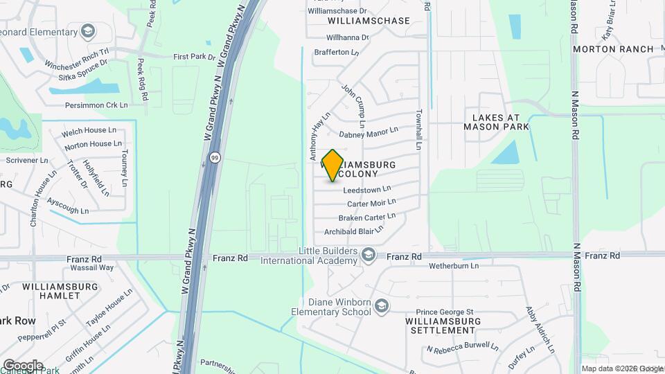 22810 Leedstown Ln Map and Location Details