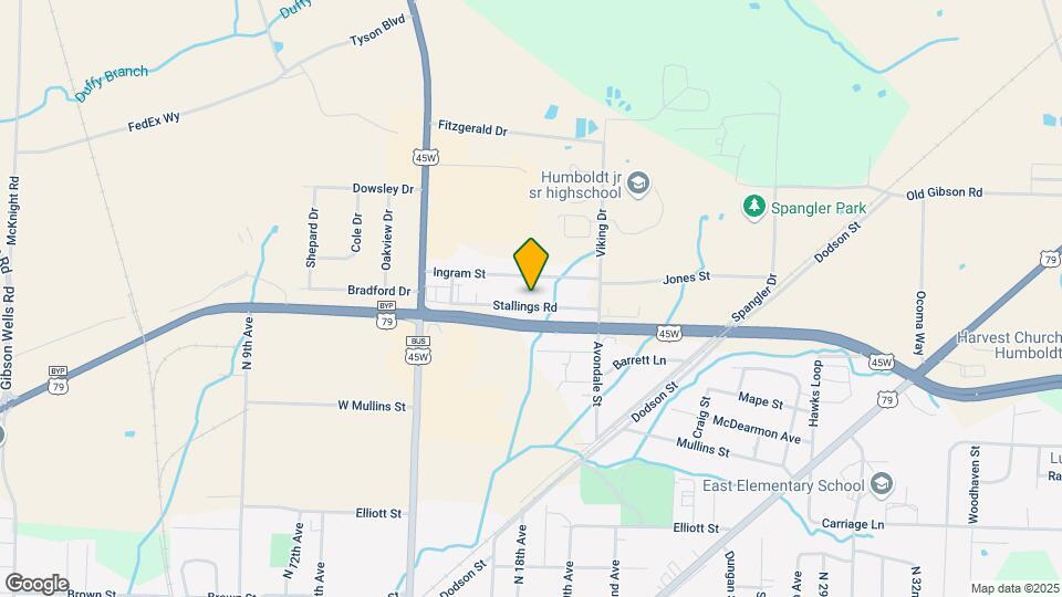 1815 Stallings Rd Map and Location Details