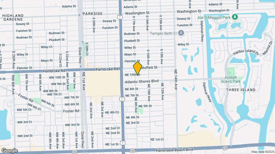 804-808 NE 10th St Mapa y Detalles de la Ubicación