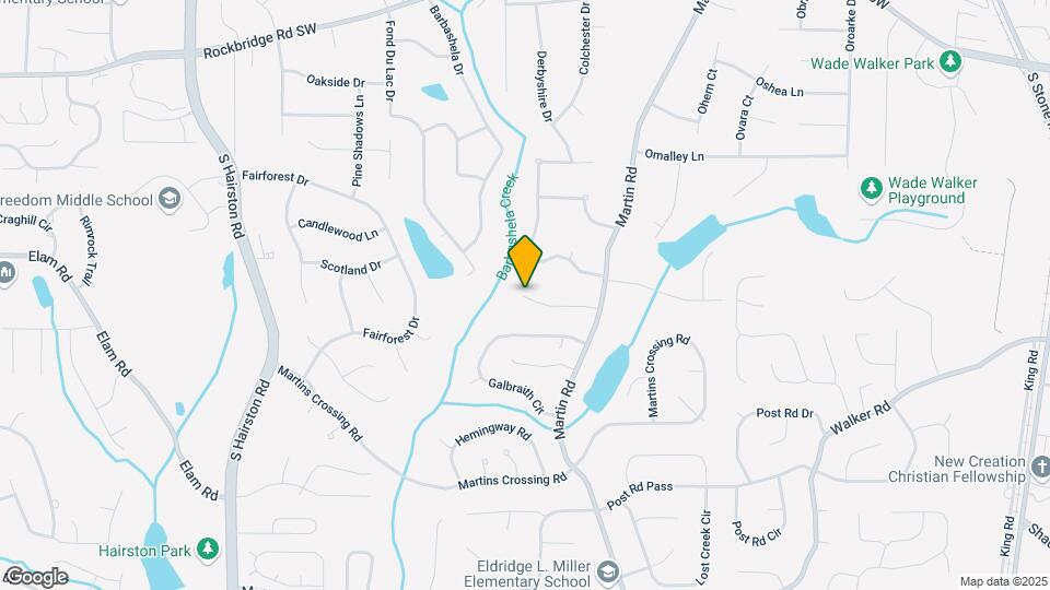 5066 S Woodbridge Trail Map and Location Details