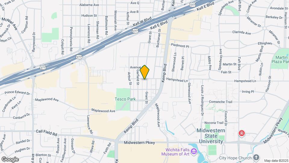 3402 Grant St Map and Location Details