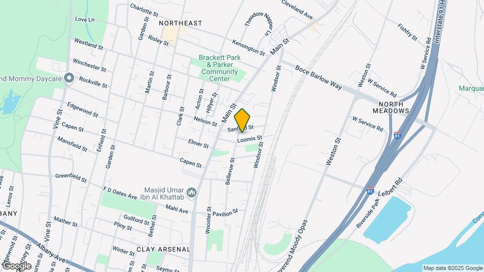 390-392 Bellevue St Mapa y Detalles de la Ubicación