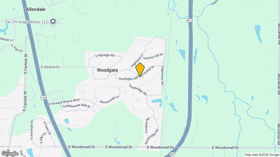 119 Southglen Rd Map and Location Details