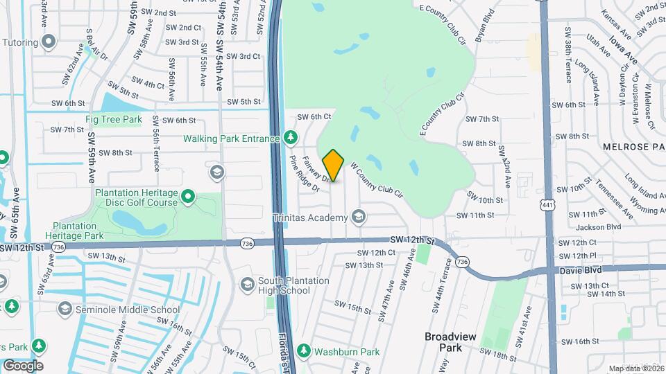 920 SW 50th Ave Map and Location Details