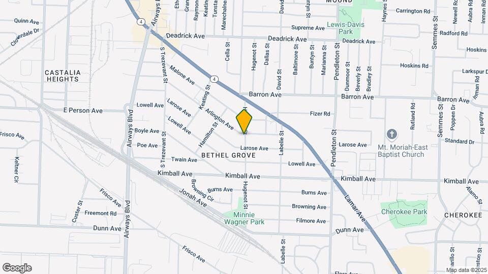 2551 Arlington Ave Map and Location Details