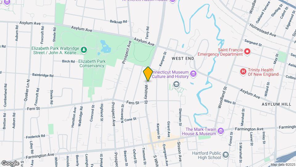 180 Whitney St, Unit Whitney1 Map and Location Details