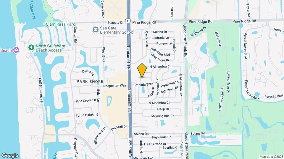 1020 Fontana St Map and Location Details