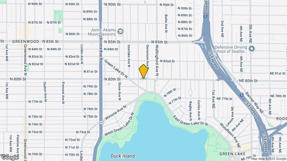 Densmore Townhomes Map and Location Details