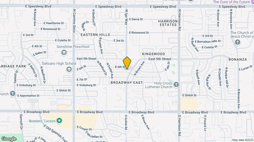 9103 E Holmes St Map and Location Details