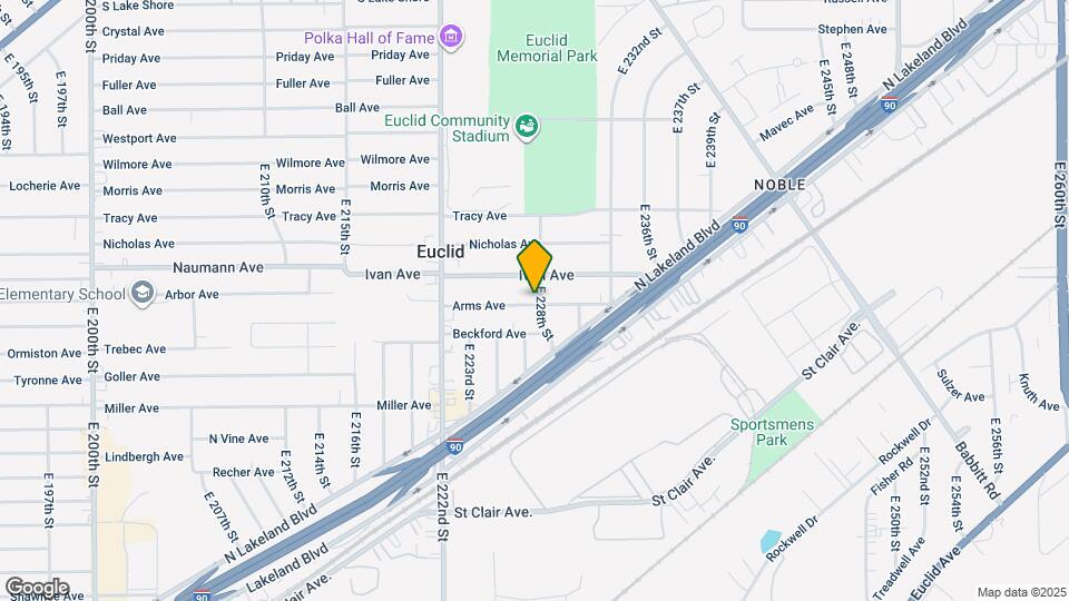 22731 Arms Ave Map and Location Details