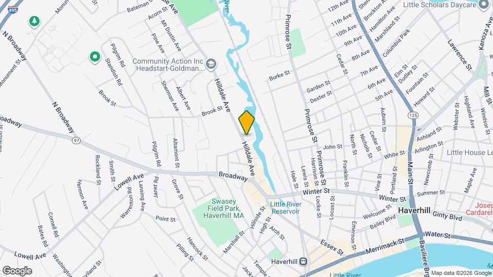 87 Hilldale Ave Map and Location Details