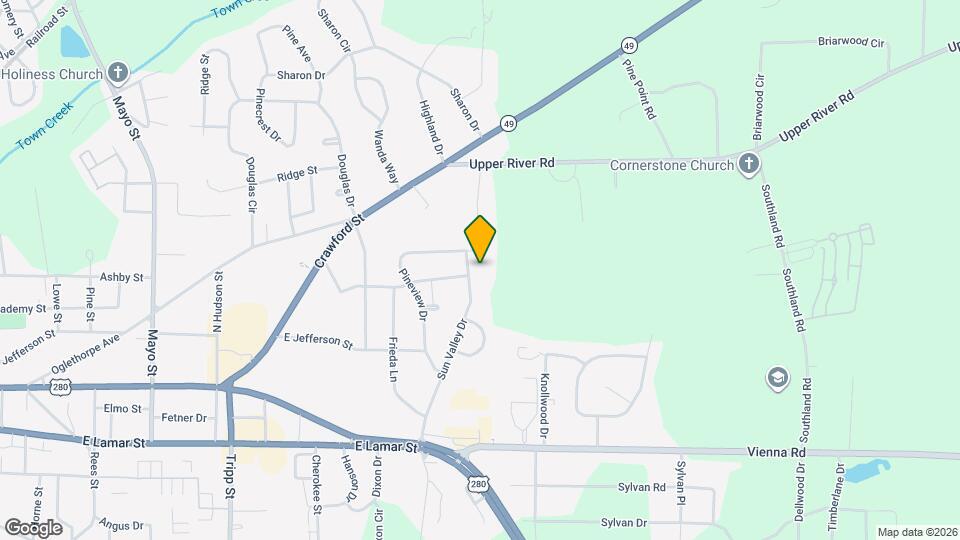 303 Sun Valley Dr Map and Location Details