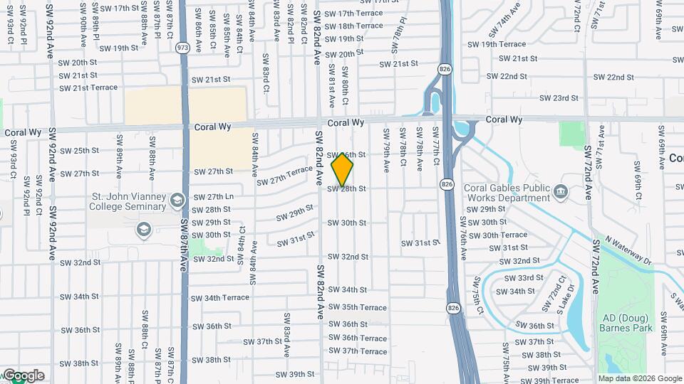2801 SW 81st Ave Map and Location Details