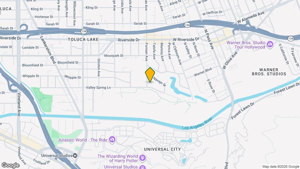 10161 Valley Spring Ln Map and Location Details