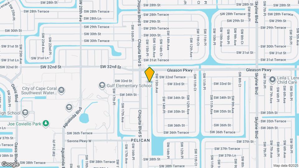 3229 SW 15th Pl Map and Location Details