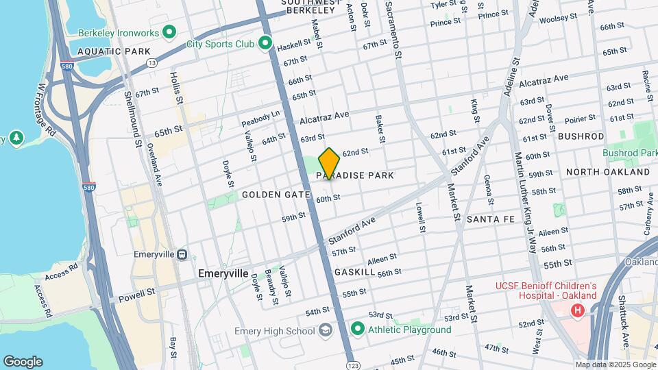 1075 61st St Map and Location Details