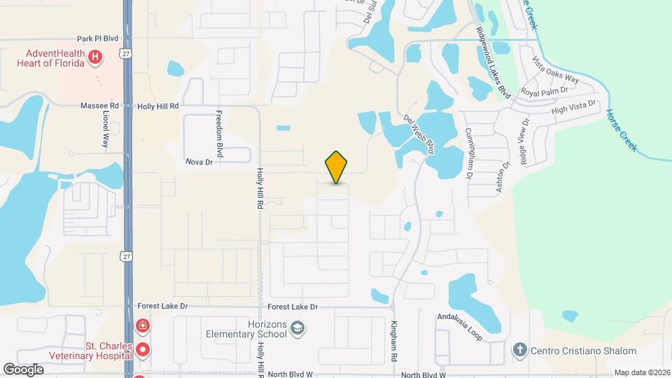 1417 Sugarwood St Mapa y Detalles de la Ubicación