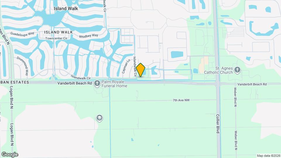 7020 Ambrosia Ln Map and Location Details