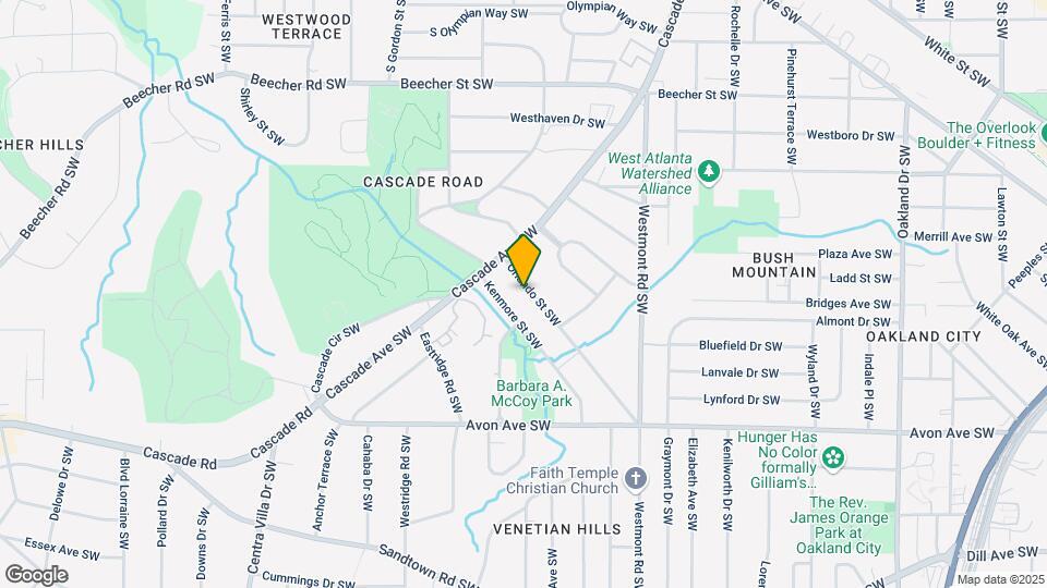 1650 Orlando St SW Mapa y Detalles de la Ubicación