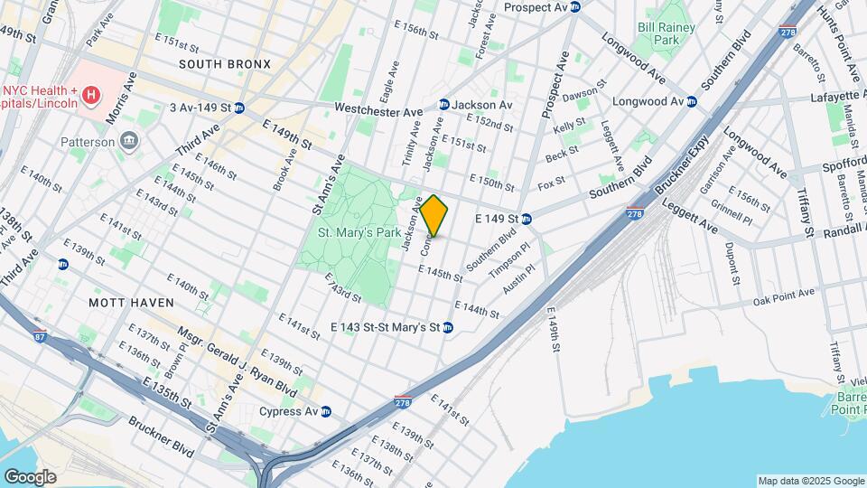 480 Concord Ave Map and Location Details