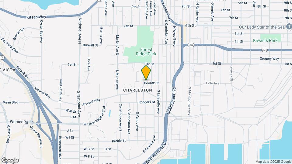 3114 Coontz St Map and Location Details