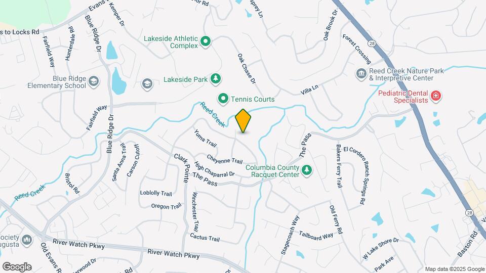 3947 High Chaparral Dr Map and Location Details