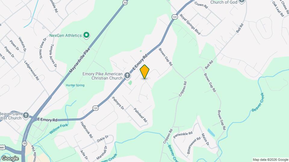 4891 Ancient Glacier Ln Map and Location Details