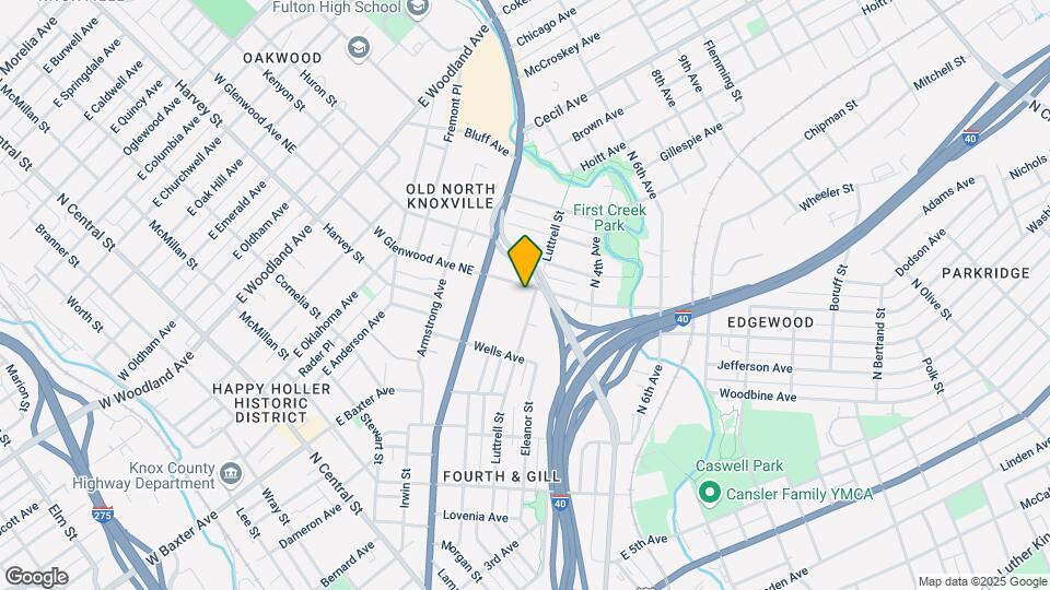 140 E Glenwood Ave Map and Location Details