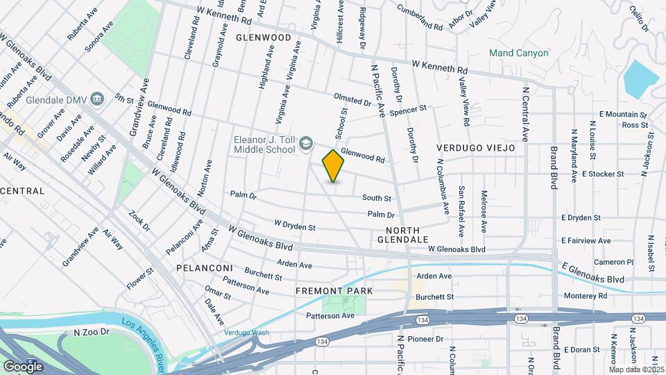 591 South St Map and Location Details